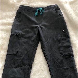 FIGS Heather Gray Scrub Pants XSP